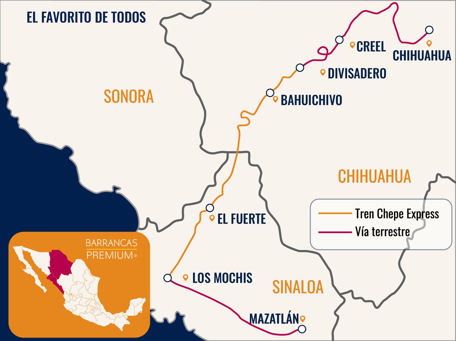 viajes barrancas del cobre 5 dias